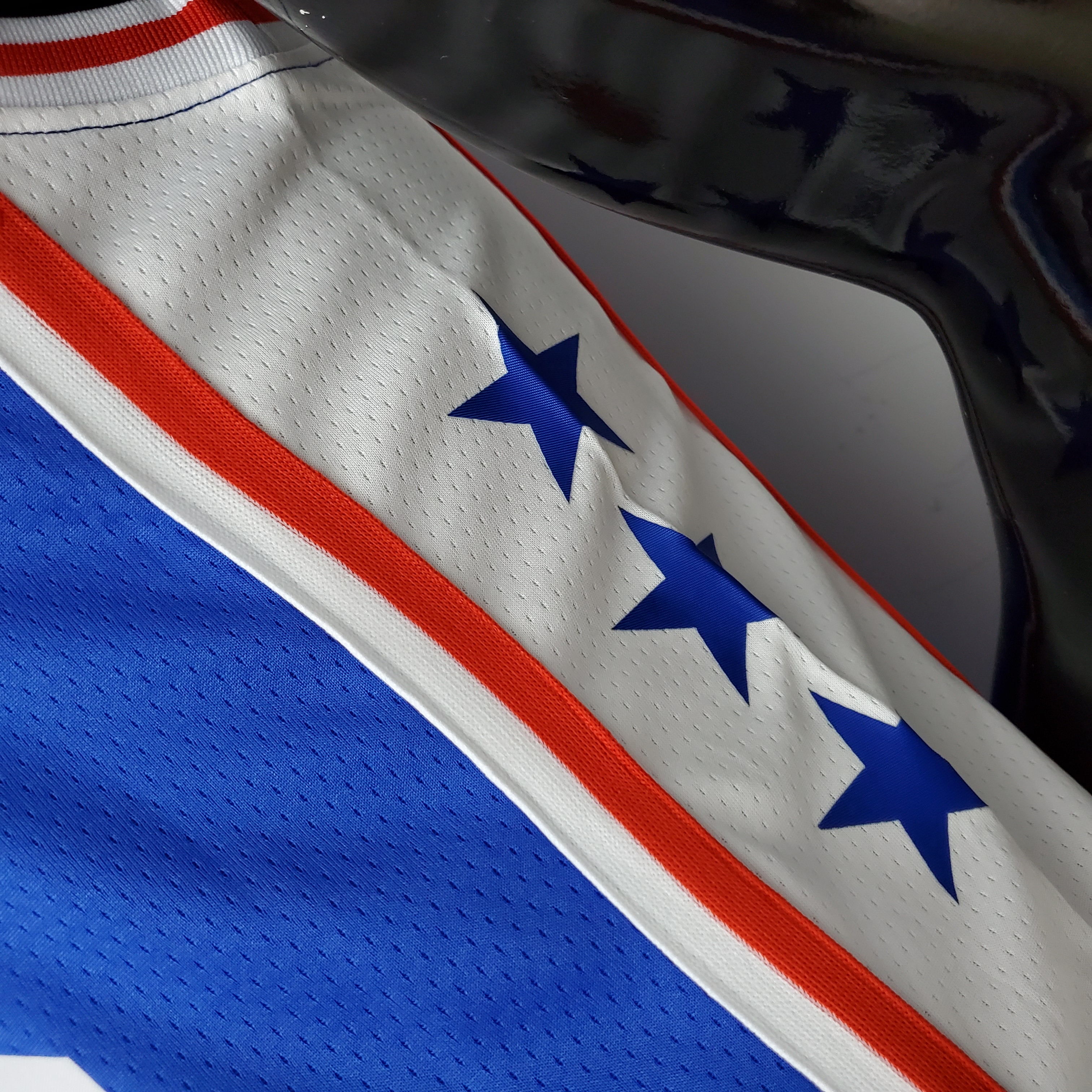 Allen Iverson Philadelphia 76ers 75th Anniversary Swingman Jersey Blue