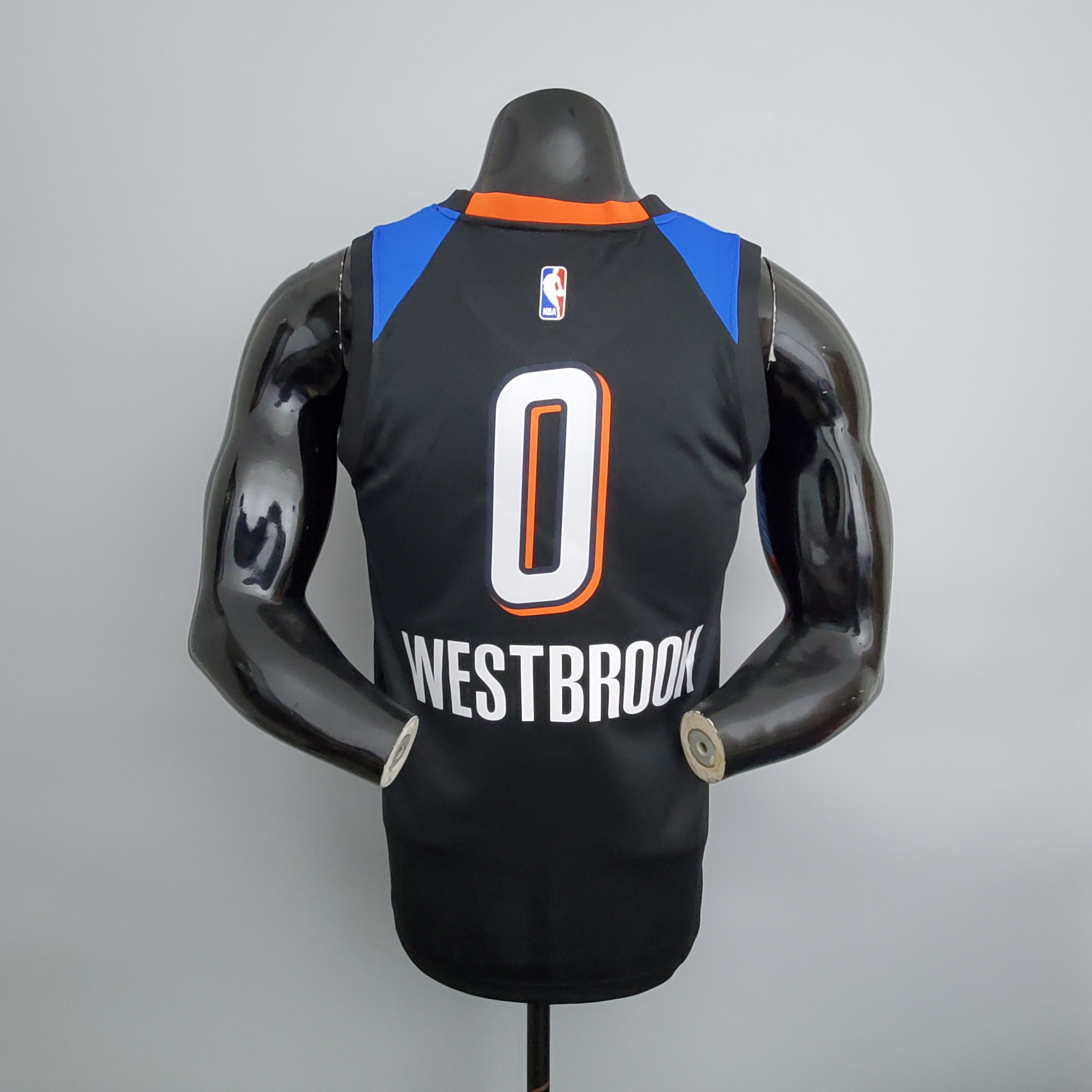 Russell Westbrook Oklahoma City Thunder City Edition Swingman Jersey Black