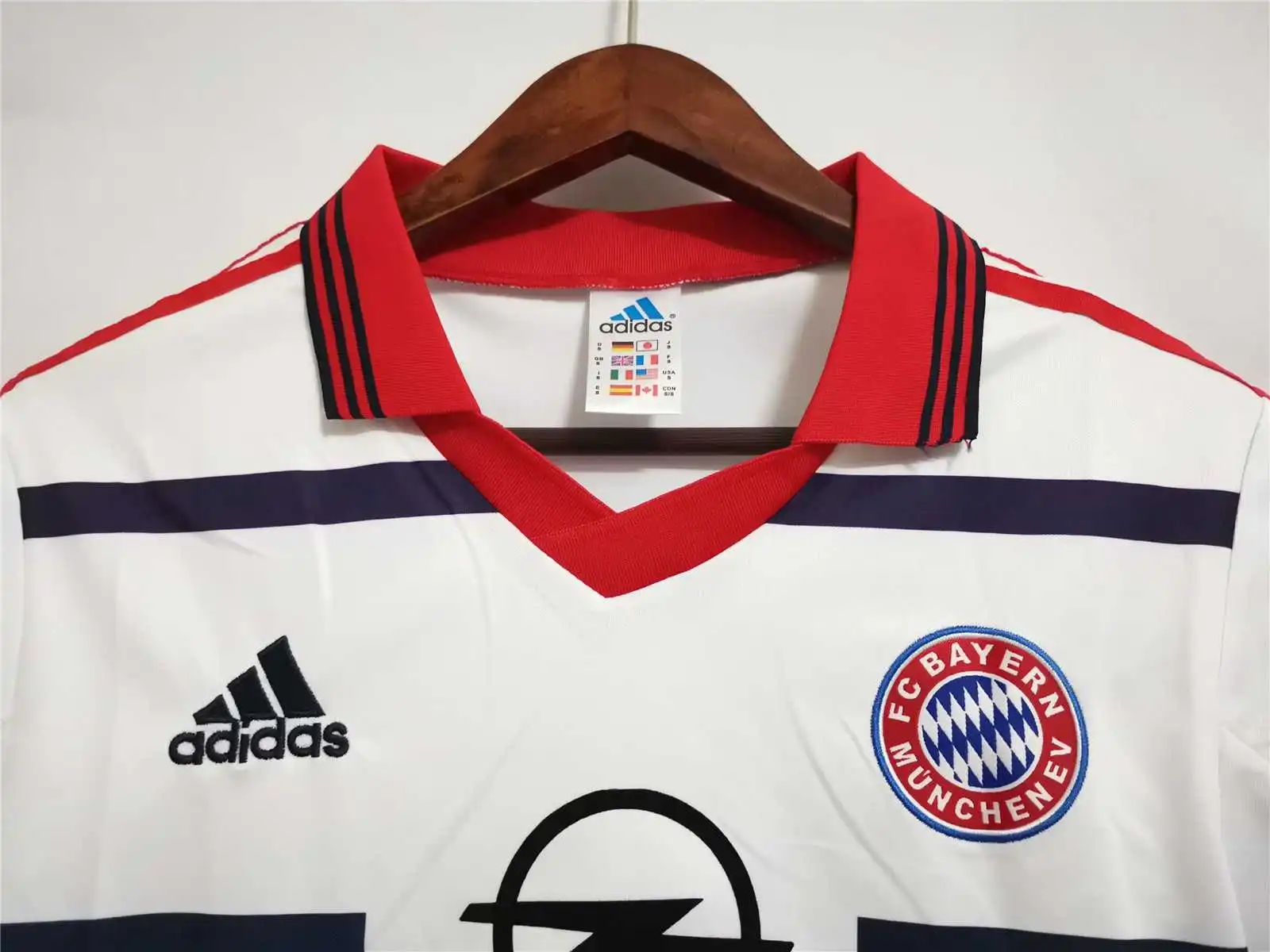 98-00 Bayern Munich Retro Jersey Away