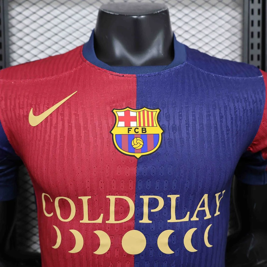 24-25 Barcelona x COLDPLAY Home Jersey Player Version
