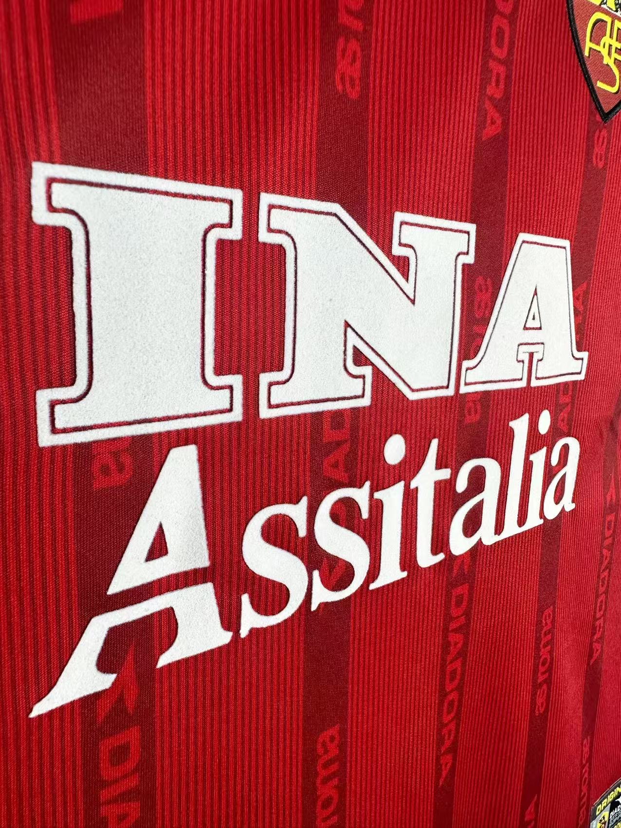 AS Roma Home Retro Jersey 1999/00