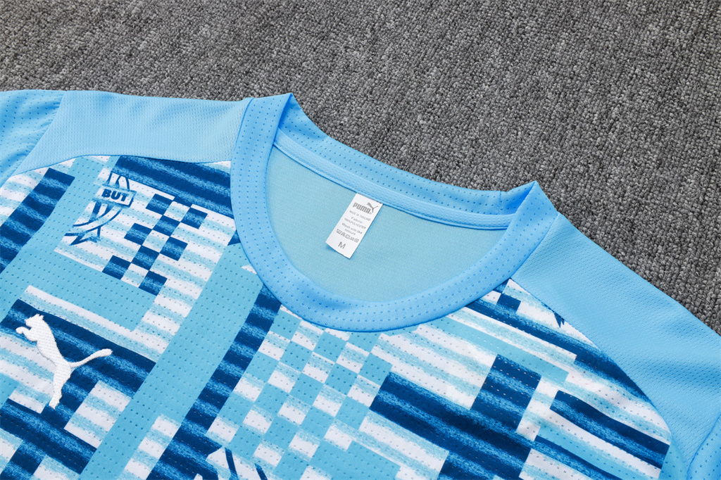 Marseille Training Short sleeve Jersey 24/25