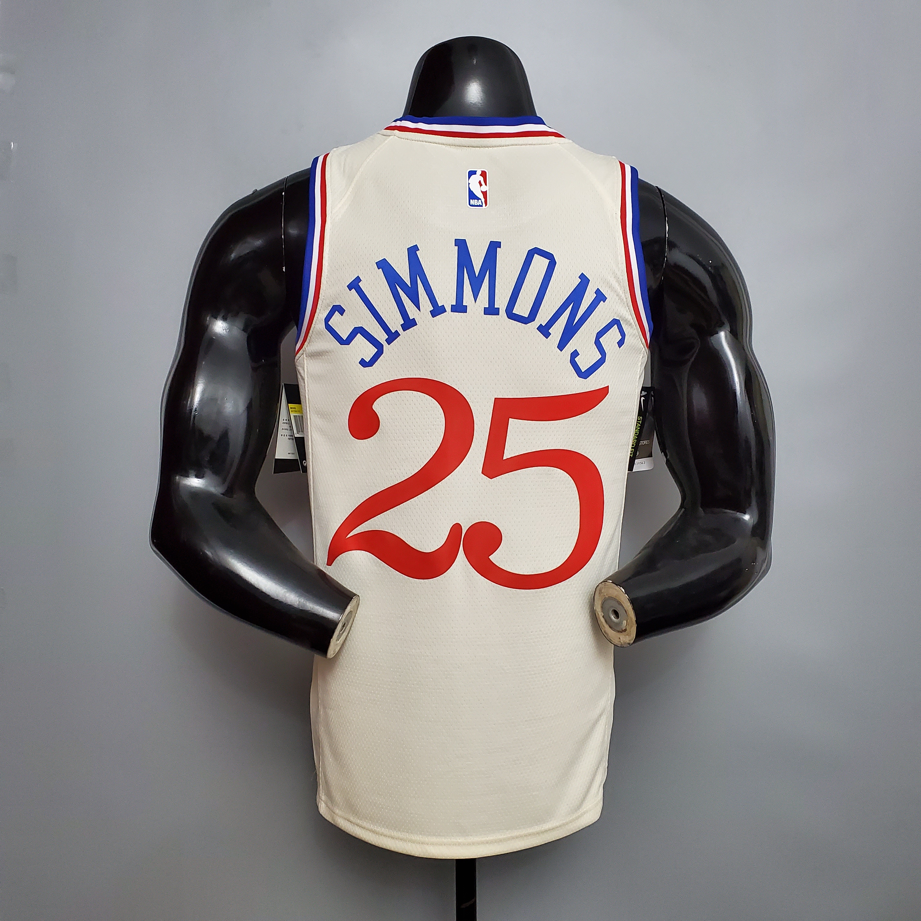 Ben Simmons Philadelphia 76ers City Limited Edition Swingman Jersey Beige