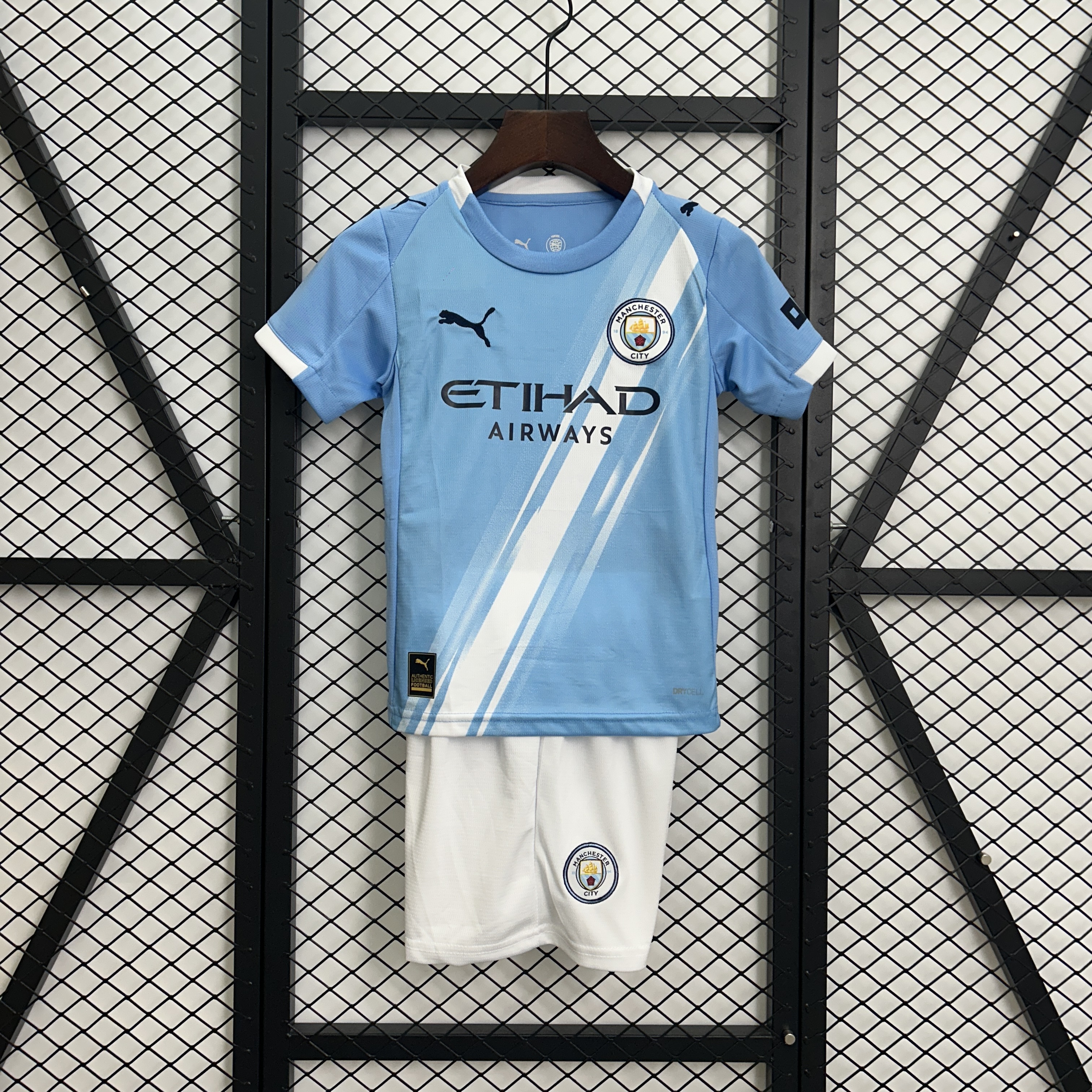 Manchester City Home Kids Suit & Socks 25/26