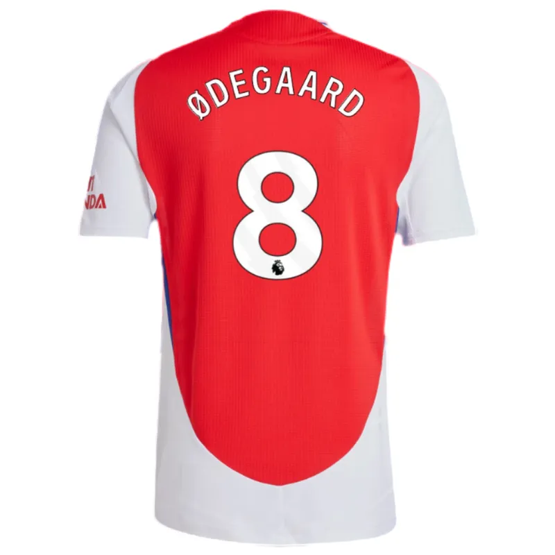 Arsenal Home HAVERTZ #29 SAKA #7 ØDEGAARD #8 RICE #41 Soccer Jersey 2024-25