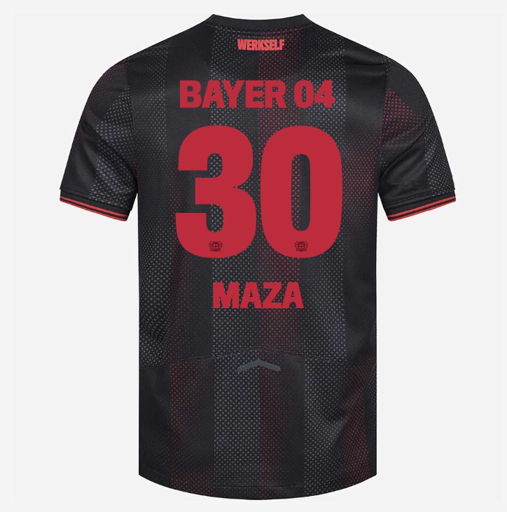 Bayer Leverkusen Home Man Player Jersey 25/26