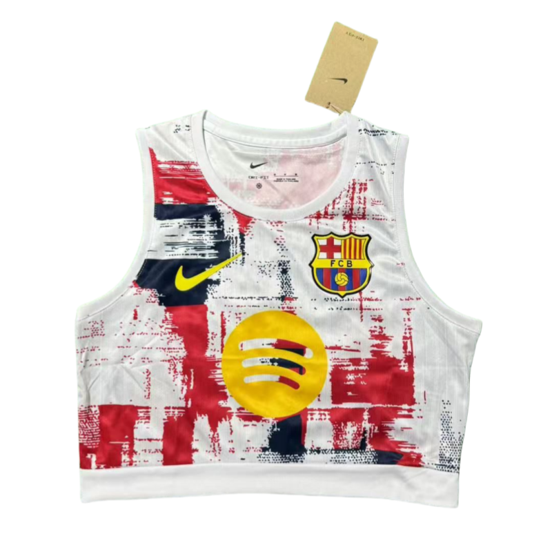 Barcelona 2025-26 women's trendy football vest（Multiple styles）-Non customized