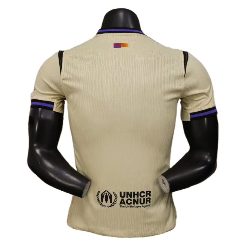 Barcelona Away football Jersey 2025-26 player version
