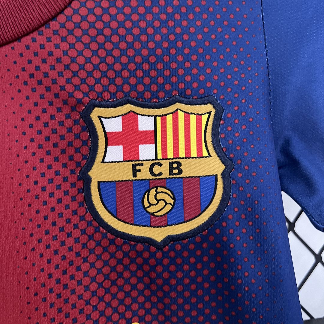12-13 Barcelona Home Retro Kids Kit