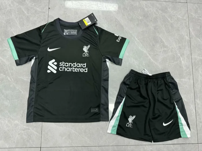 Liverpool Away Kids Suit 24/25 - CHAMPIONS 24/25