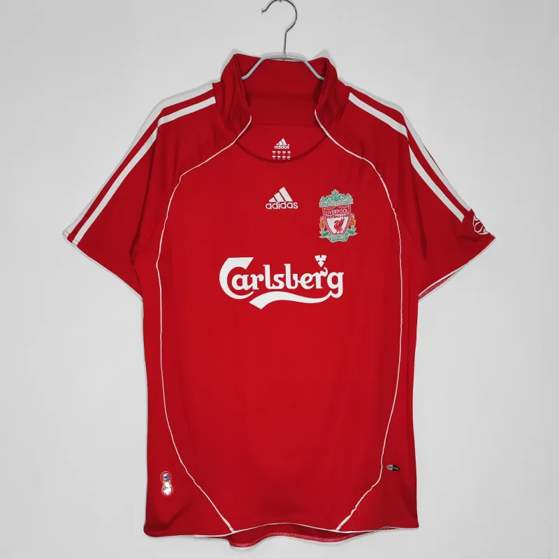 06-07 Liverpool Retro Jersey Home