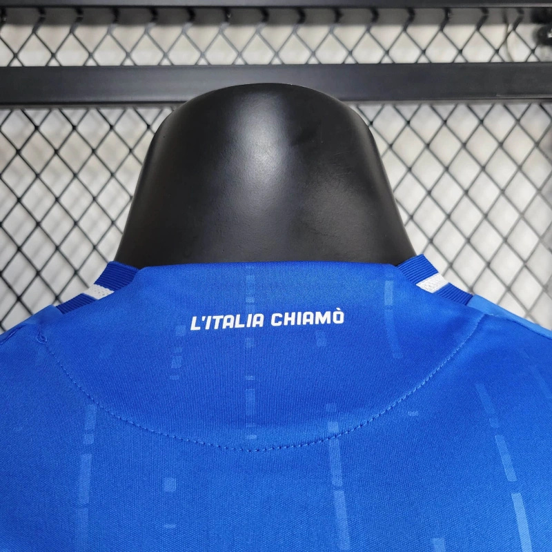 Italy 2024 Euro Home Player Version Jersey