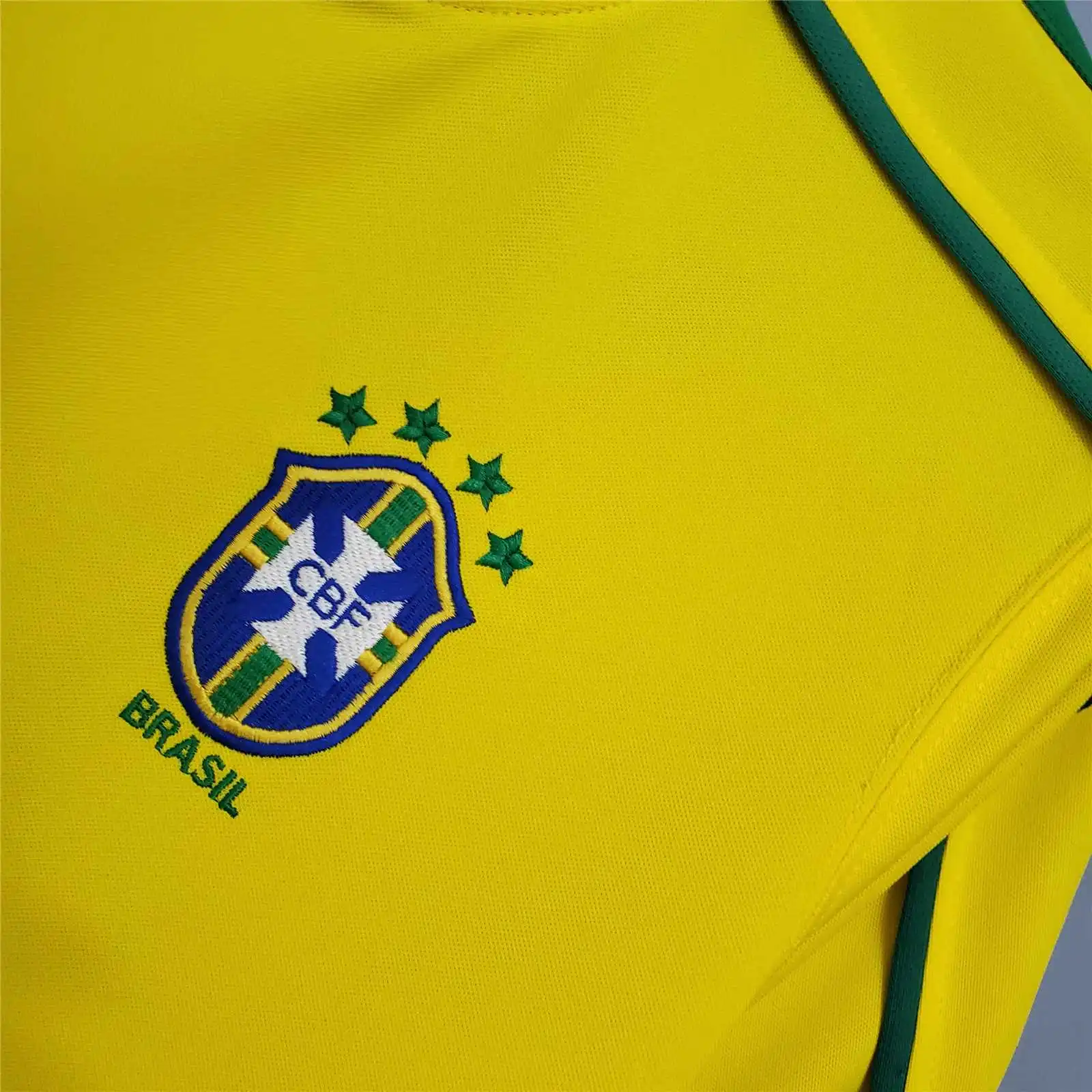 Brazil Retro Jersey Home World Cup 1998