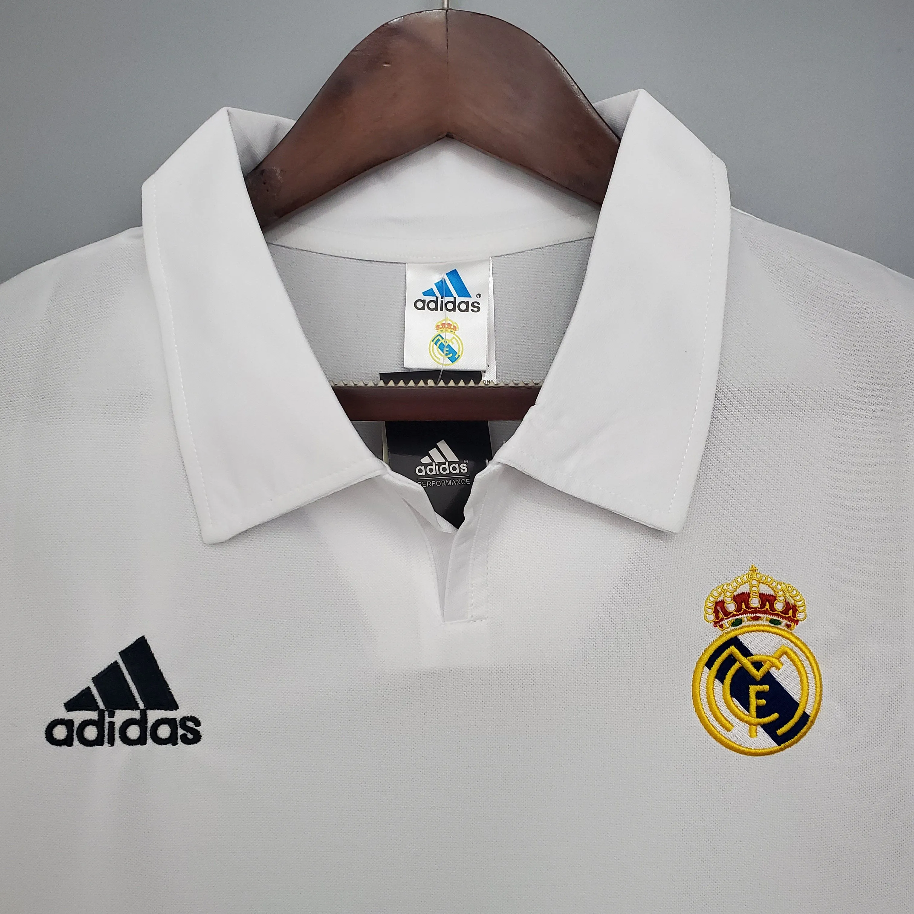 2002/03 Real Madrid Retro Jersey Centenary Home