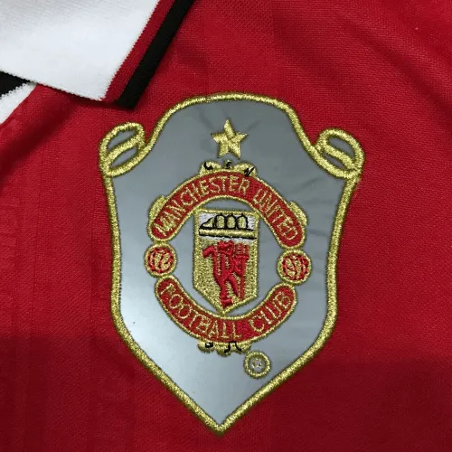 1999/00 Manchester United UCL Final Retro Jersey Home Long Sleeve