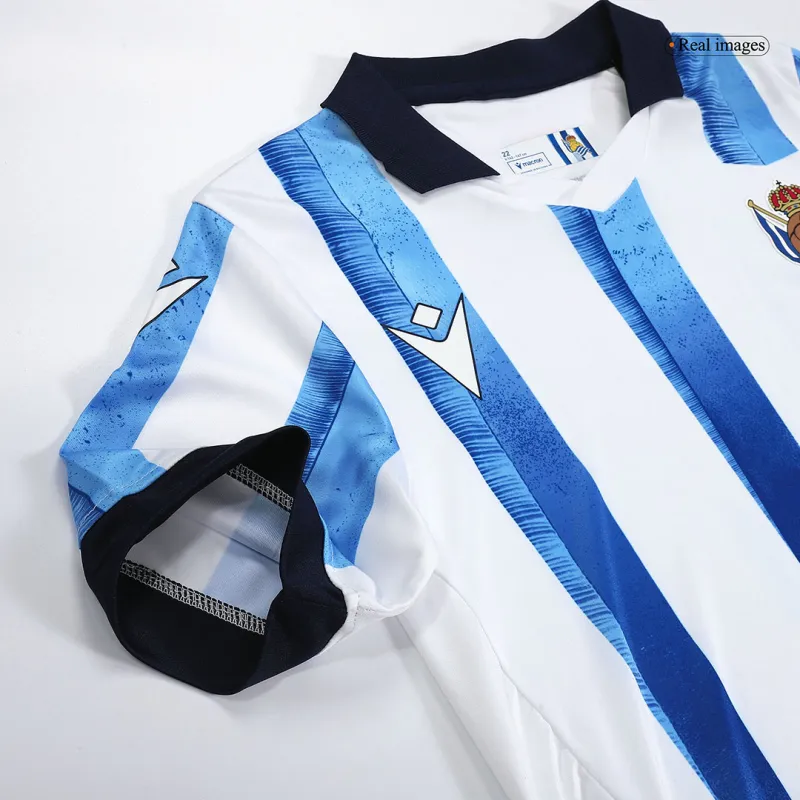 Kids Real Sociedad 2023/24 Home Kit Jersey+Shorts