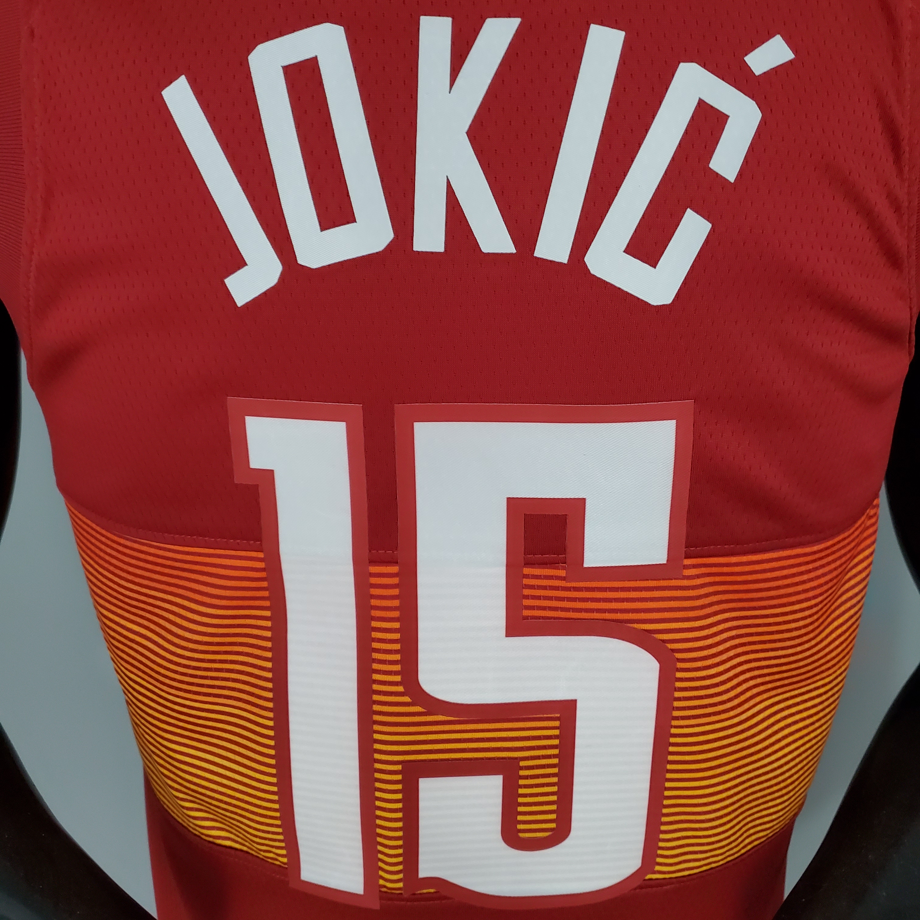 Nikola Jokic Denver Nuggets Swingman Jersey Red