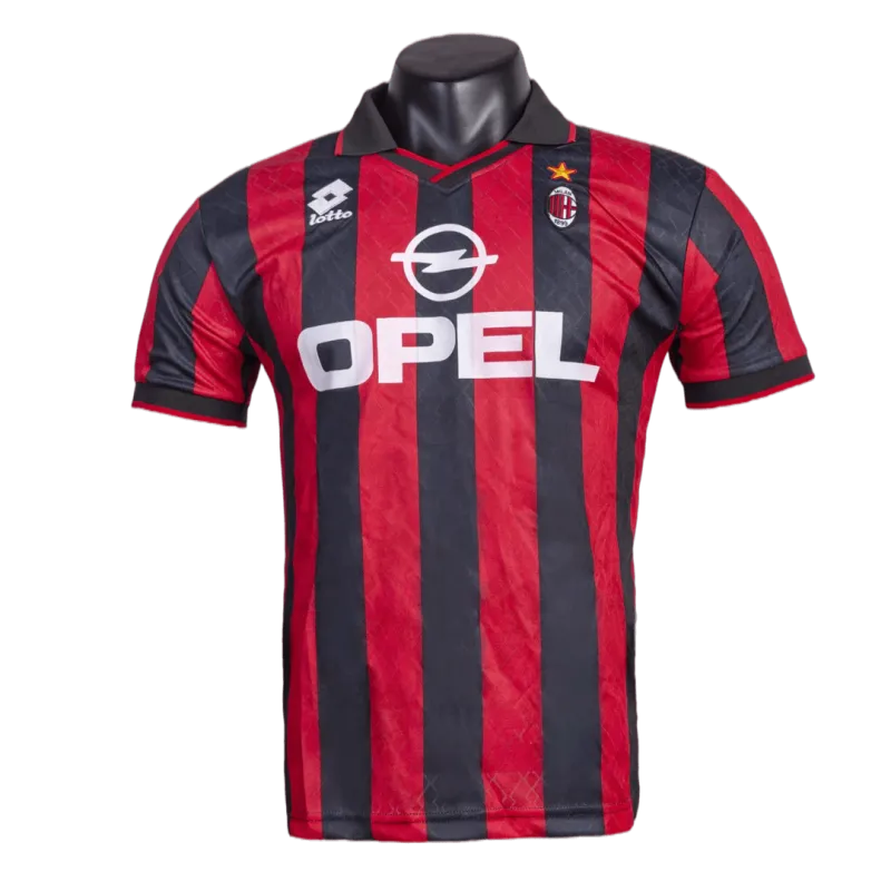 AC Milan Retro Jersey Home 1995/96