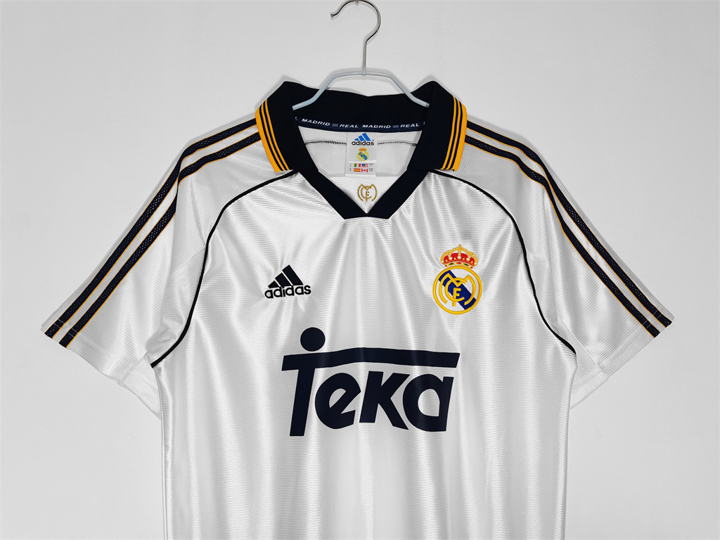 Real Madrid Home Retro Jersey 98/00