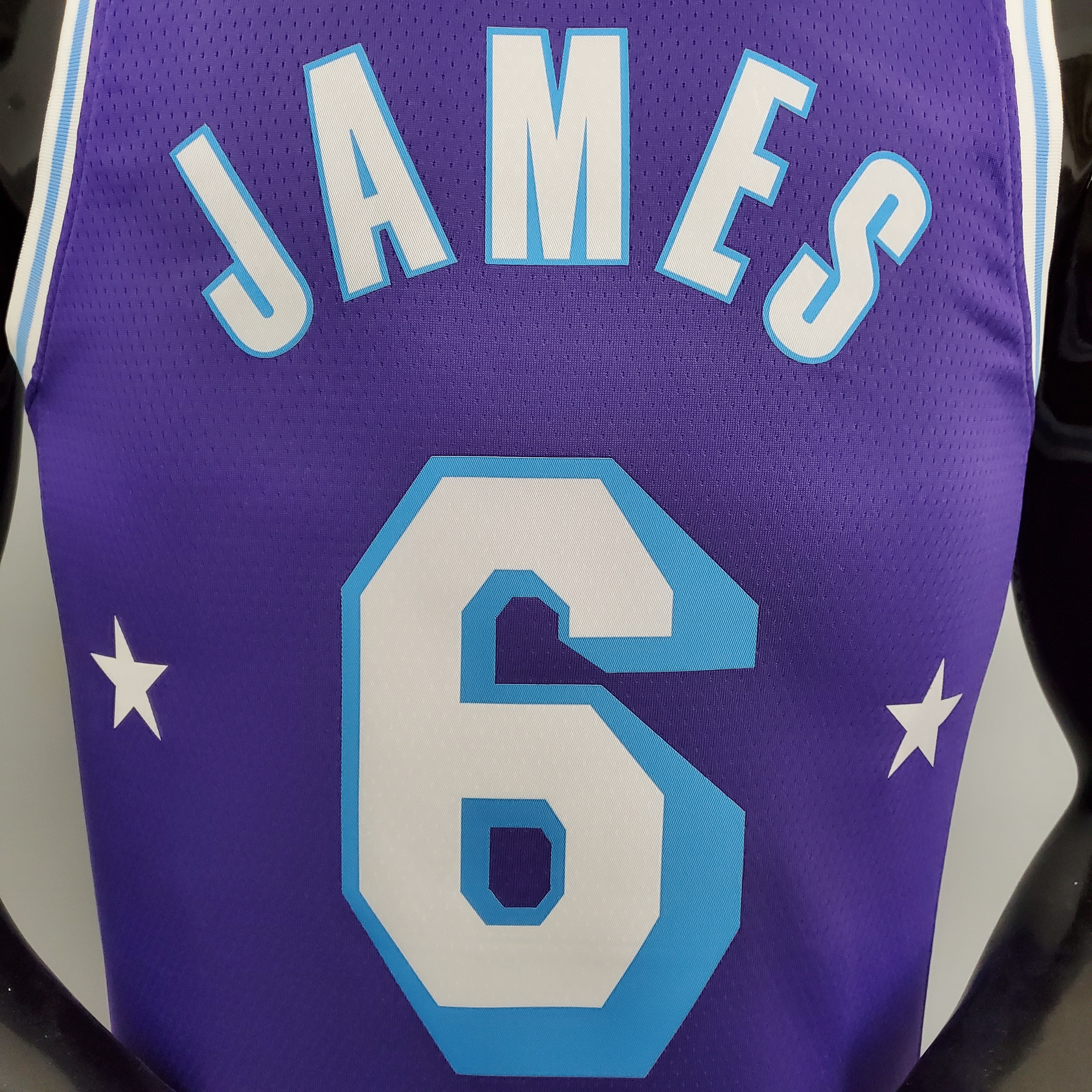LeBron James Los Angeles Lakers 2021/22 City Edition Swingman Jersey Purple