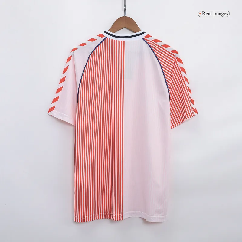 Denmark 1986 Retro Jersey Away