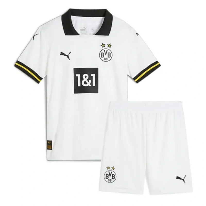 2024-25 Kids Borussia Dortmund Third Away Kits Football Jersey