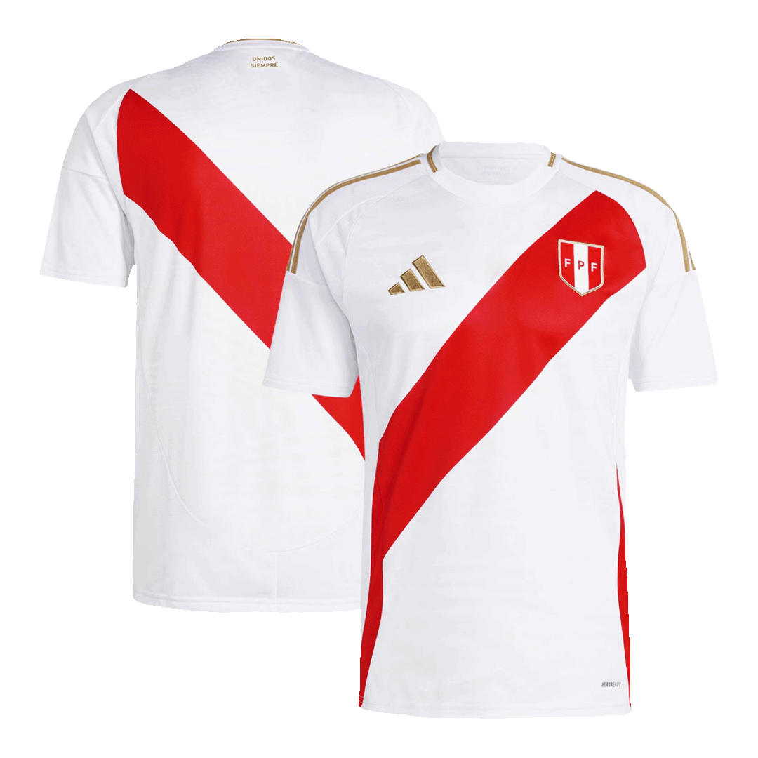 Peru Soccer Jersey Home Shirt Copa América 2024