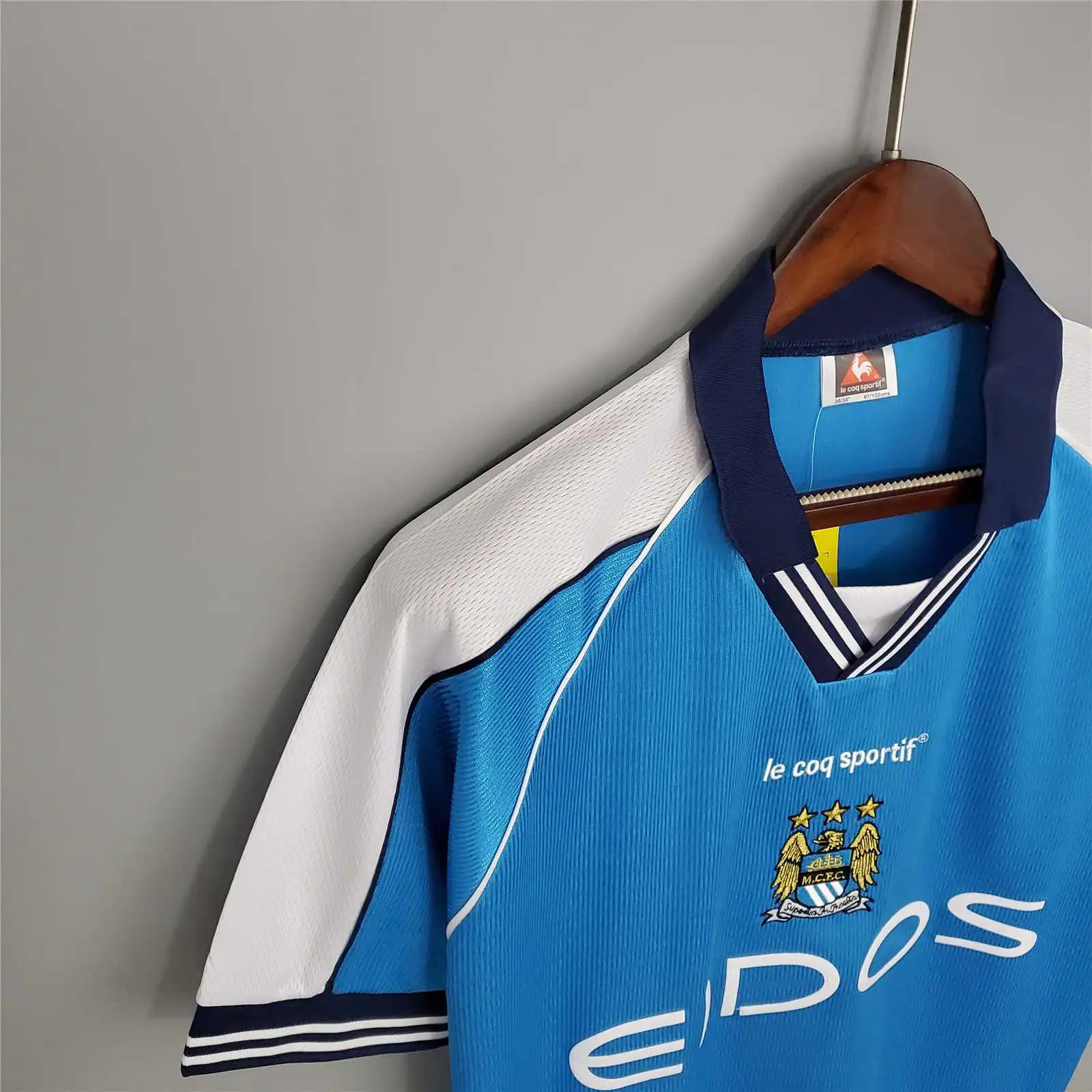 1999/01 Manchester City Retro Home Jersey