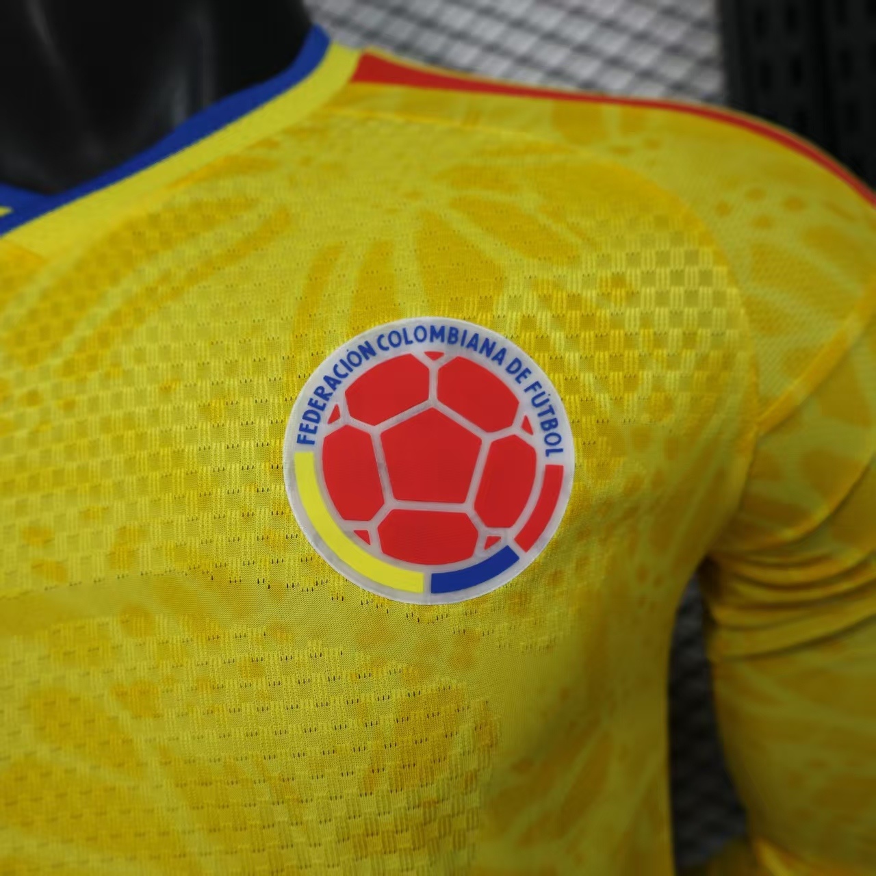 Colombia Home Long Sleeves Jersey Player Version World Cup 2026