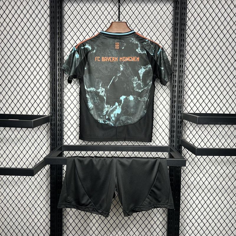 24-25 Bayern Munich Away Kids Soccer Jerseys