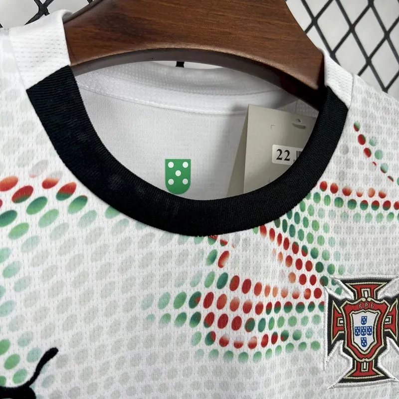 Kids Portugal Away Soccer (Jersey+Shorts) Kits 2025