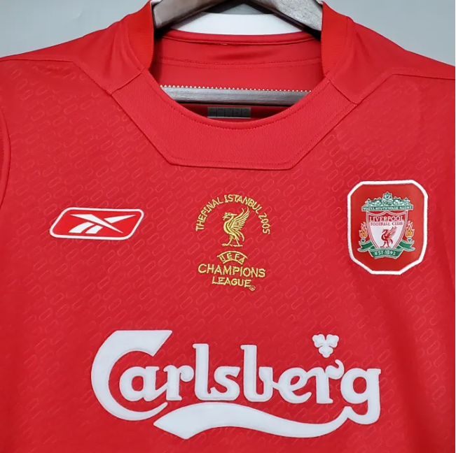 Liverpool Home Retro Jersey 04/05