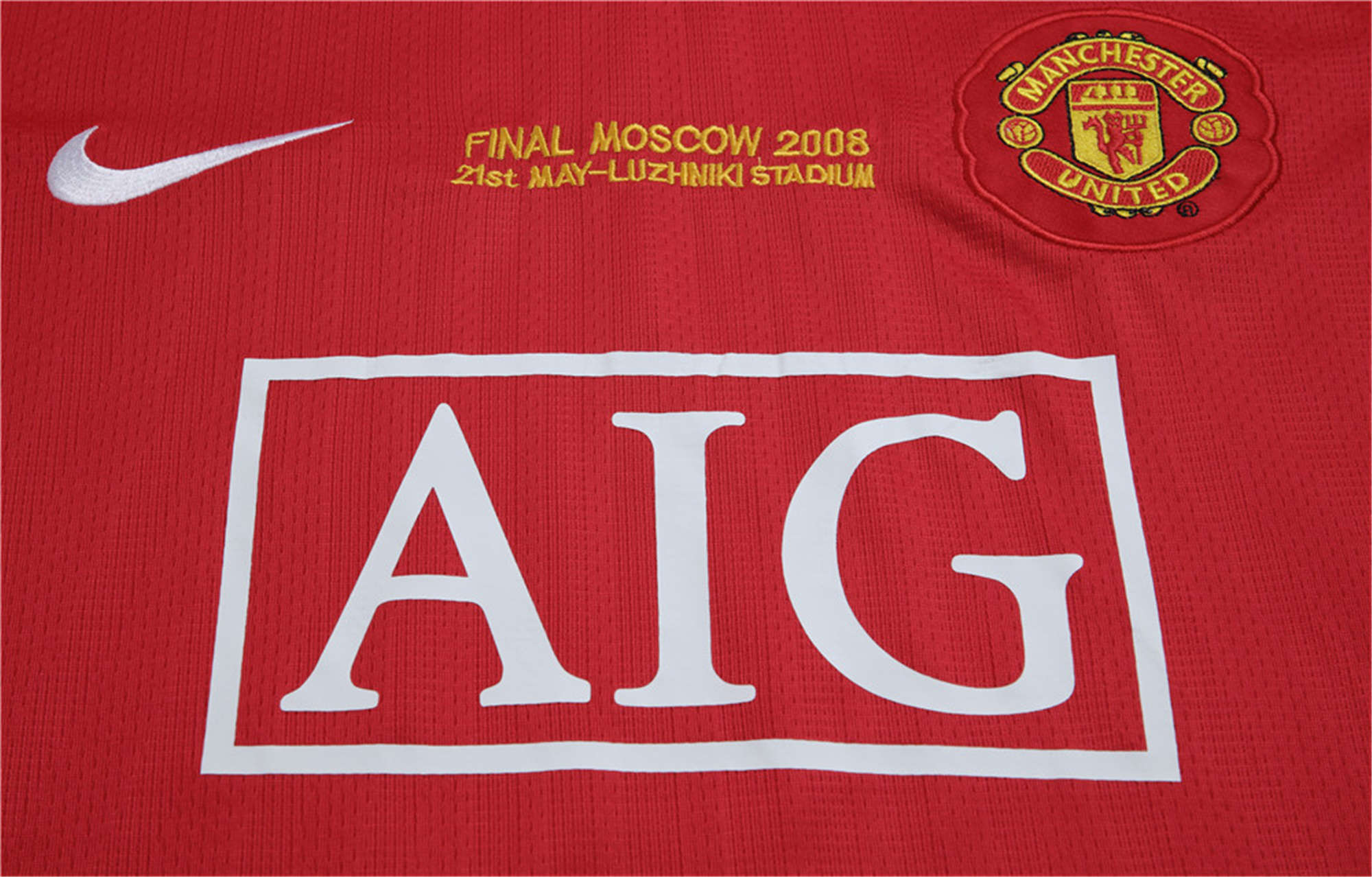 Manchester United Home Retro Jersey 07/08