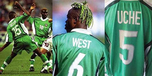 Nigeria Home Retro Jersey 1998