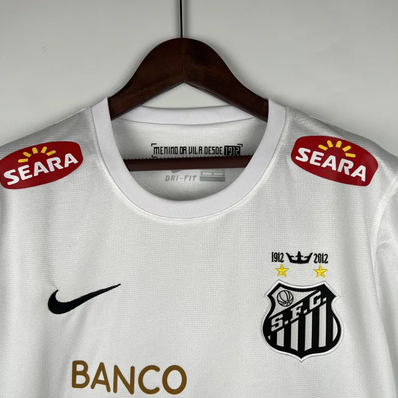 2012-13 Santos FC Home Retro Jersey