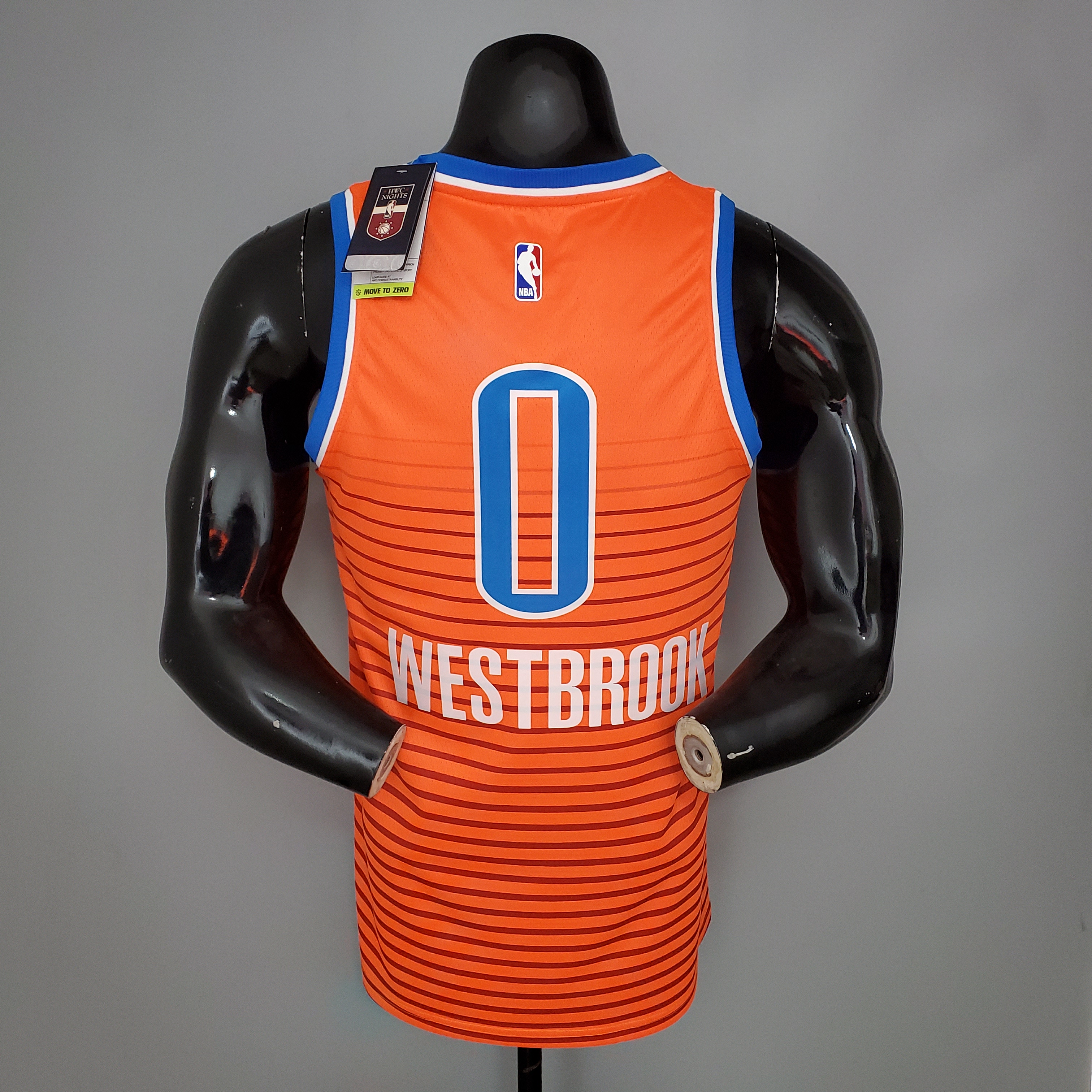 Russell Westbrook Oklahoma City Thunder Swingman Jersey Blue