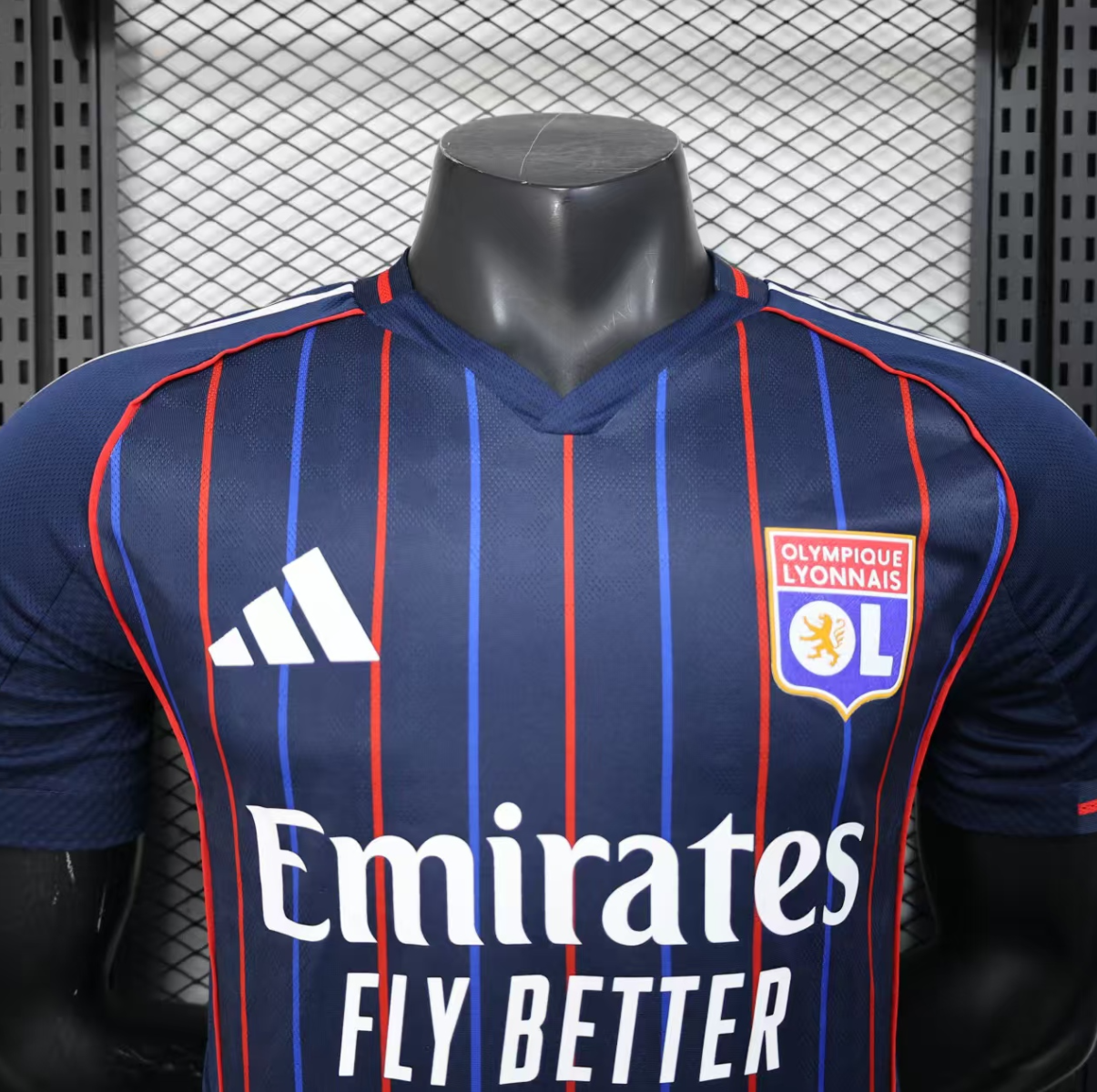 2025-26 olympique Lyonnais away football jersey - player version