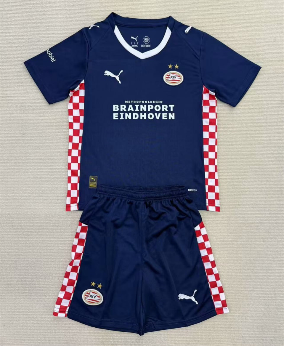 PSV Eindhoven Champion Away Kids Suit & Socks 25/26