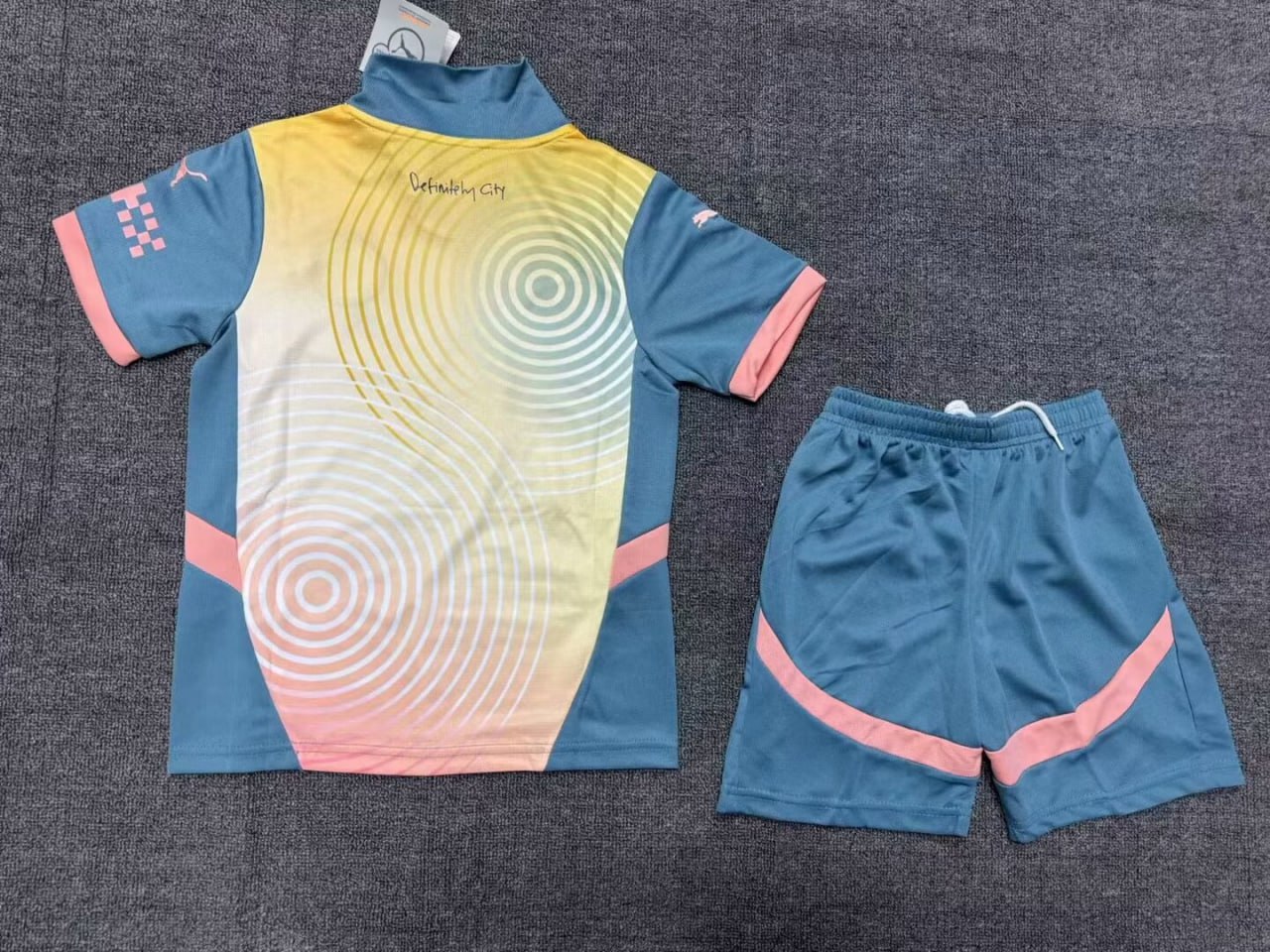 Manchester City 'Definitely City' Kids Suit 24/25