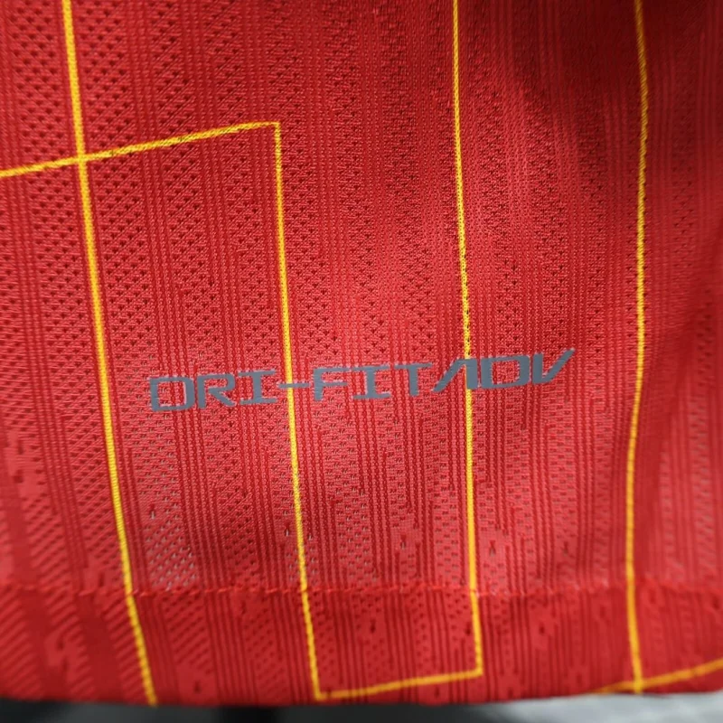 24-25 Player Version Long Sleeve Liverpool Home Football Shirt