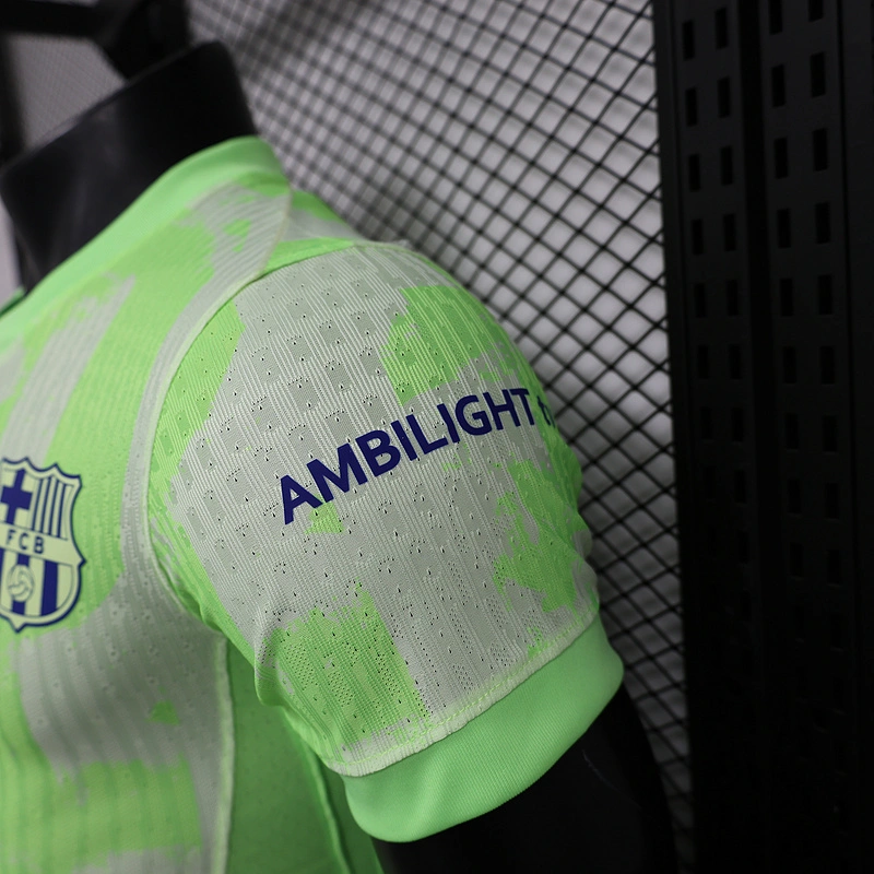 24-25 Barcelona Third Jersey Without Spofity Text Player Version