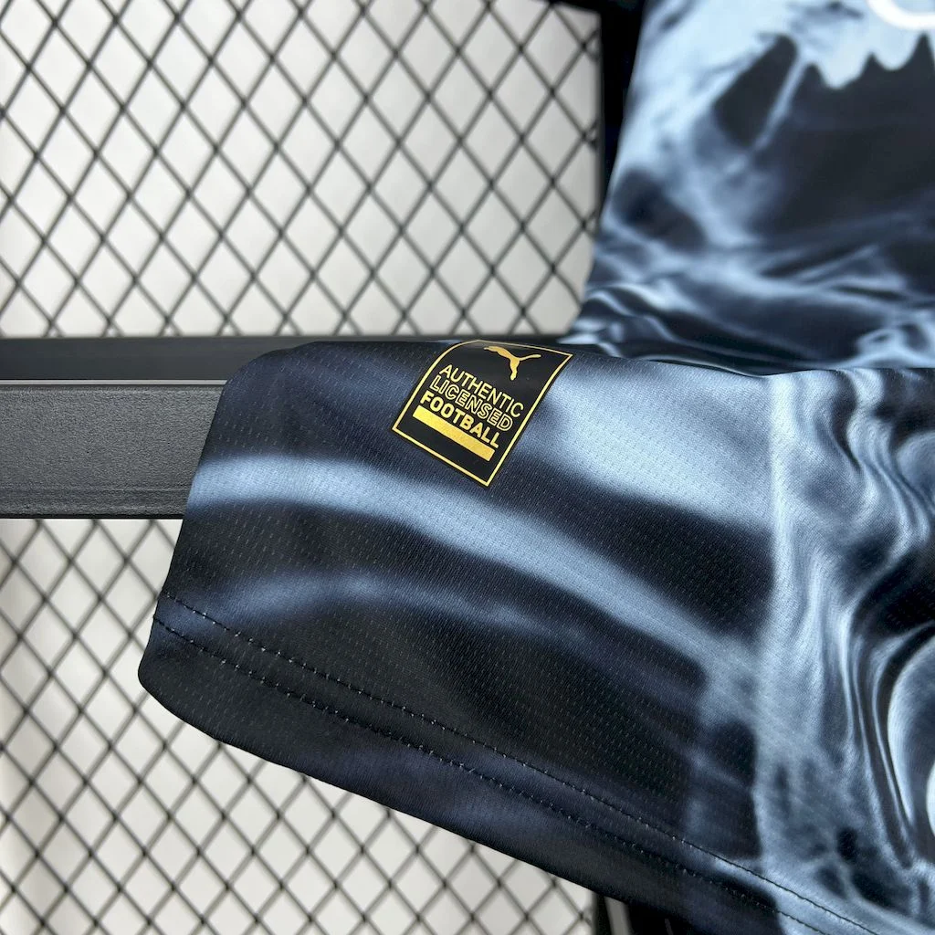 Manchester City Black And Blue Concept Version Football Jersey 2025/2026