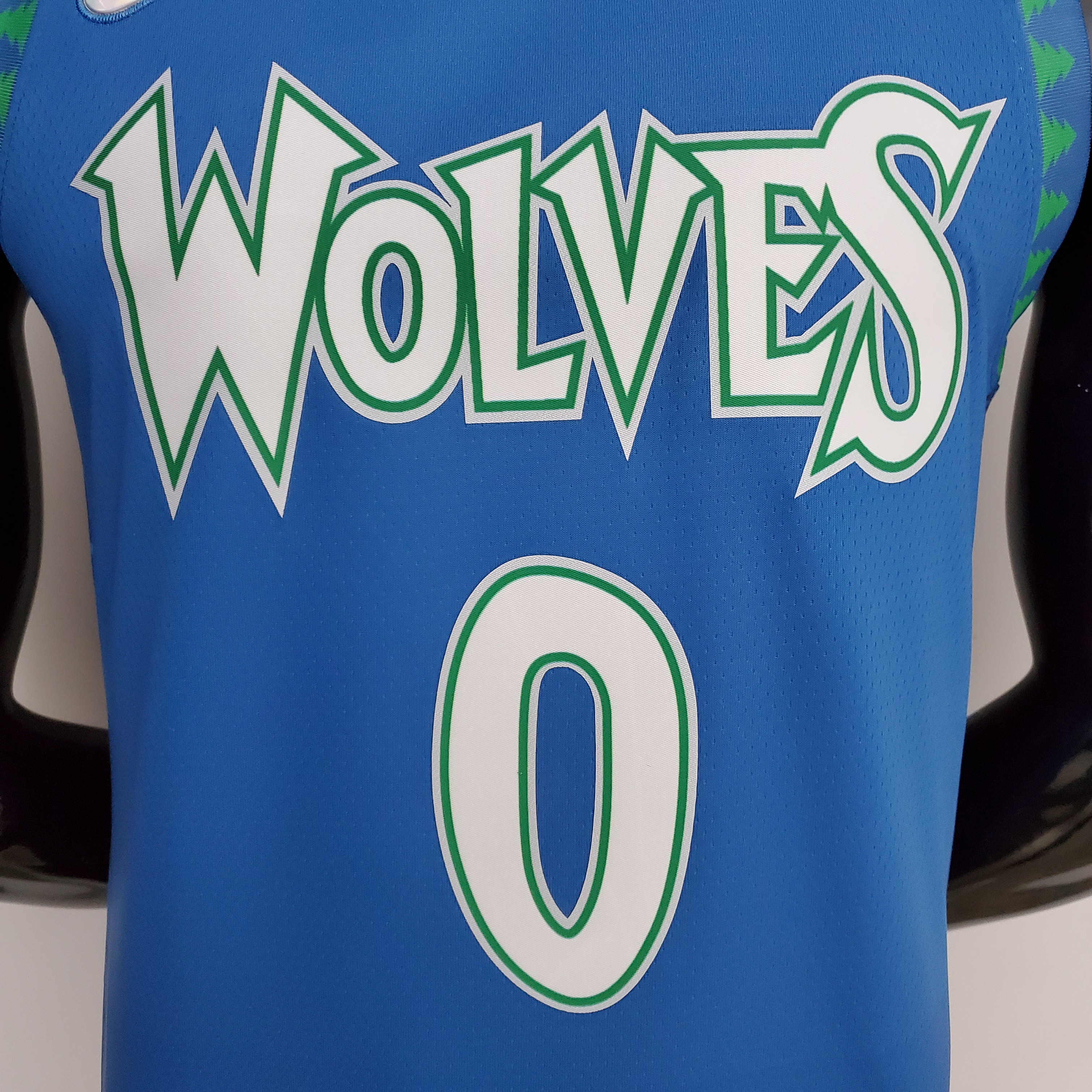D'Angelo Russell Minnesota Timberwolves 75th Anniversary 2022 Swingman Jersey Blue