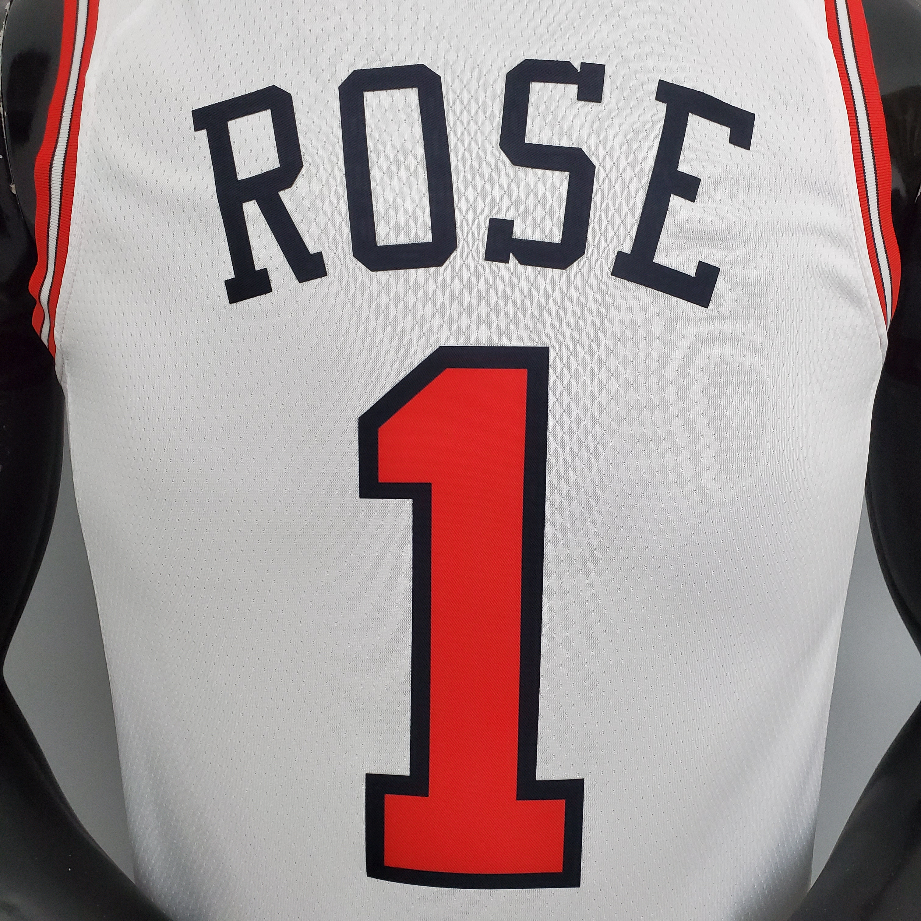 Derrick Rose Chicago Bulls 75th Anniversary Swingman Jersey White