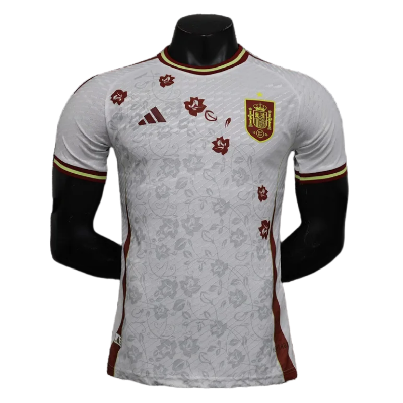 2024 Spain White Special Player Version Jersey