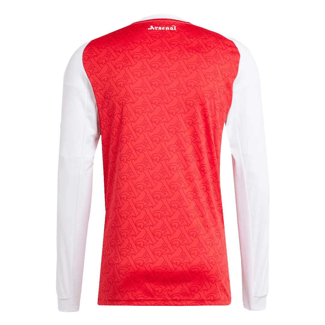 Arsenal Long Sleeve Jersey Home Football Shirt 2025-26