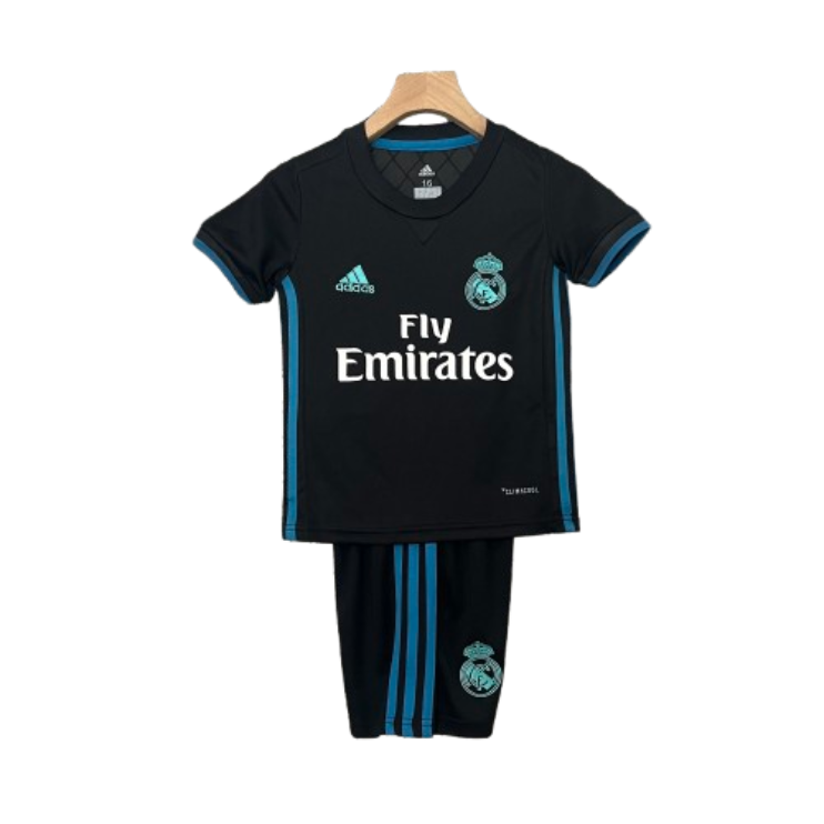 Real Madrid 17-18 Away Retro Kid Kits Youth Apparels Jersey