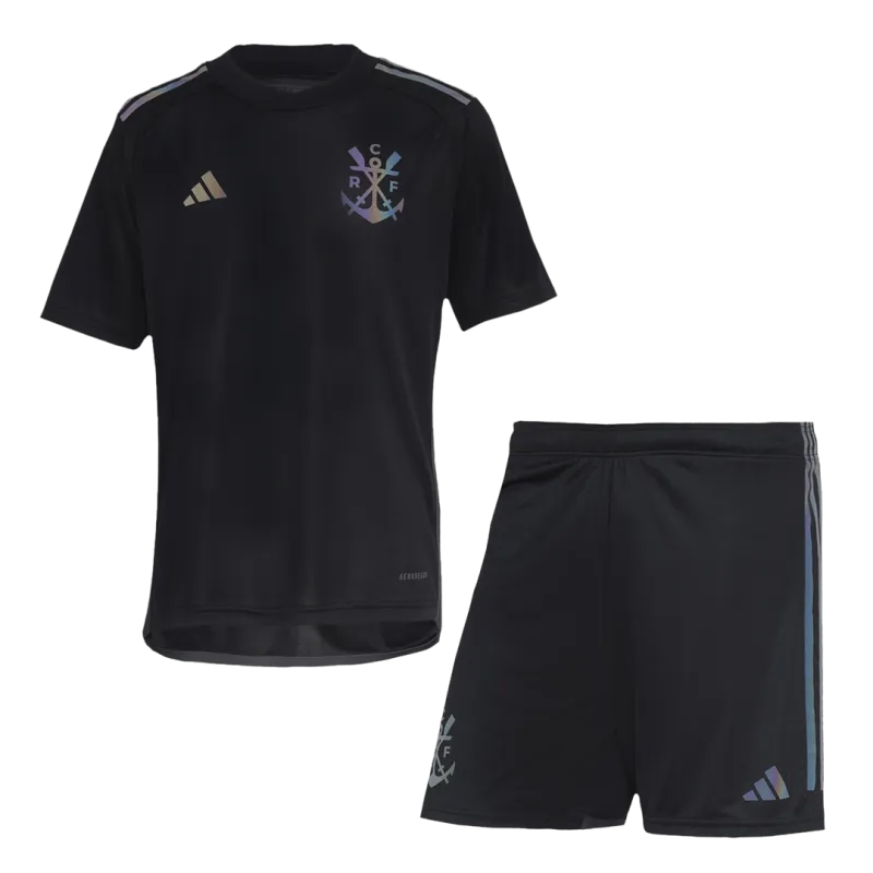 Kids CR Flamengo 2023/24 Third Kit(Jersey+Shorts)