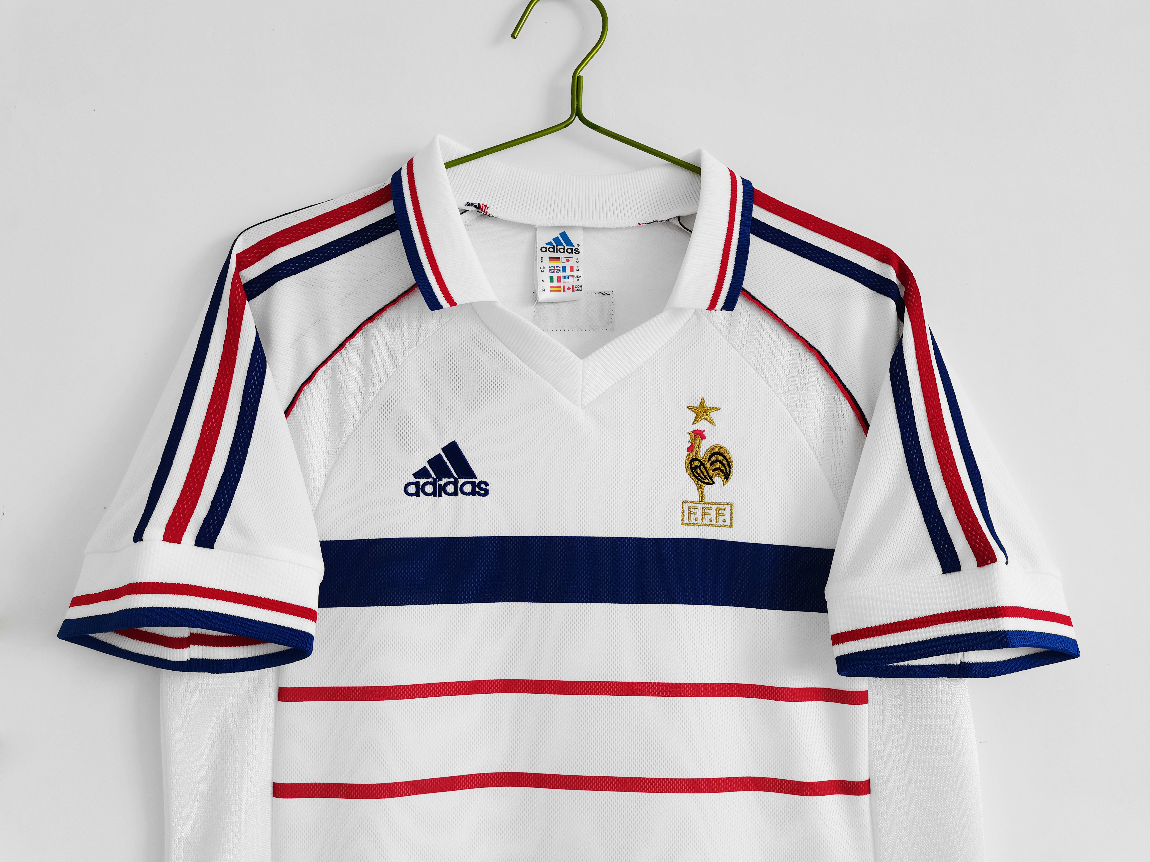 France Away Retro Jersey 1998