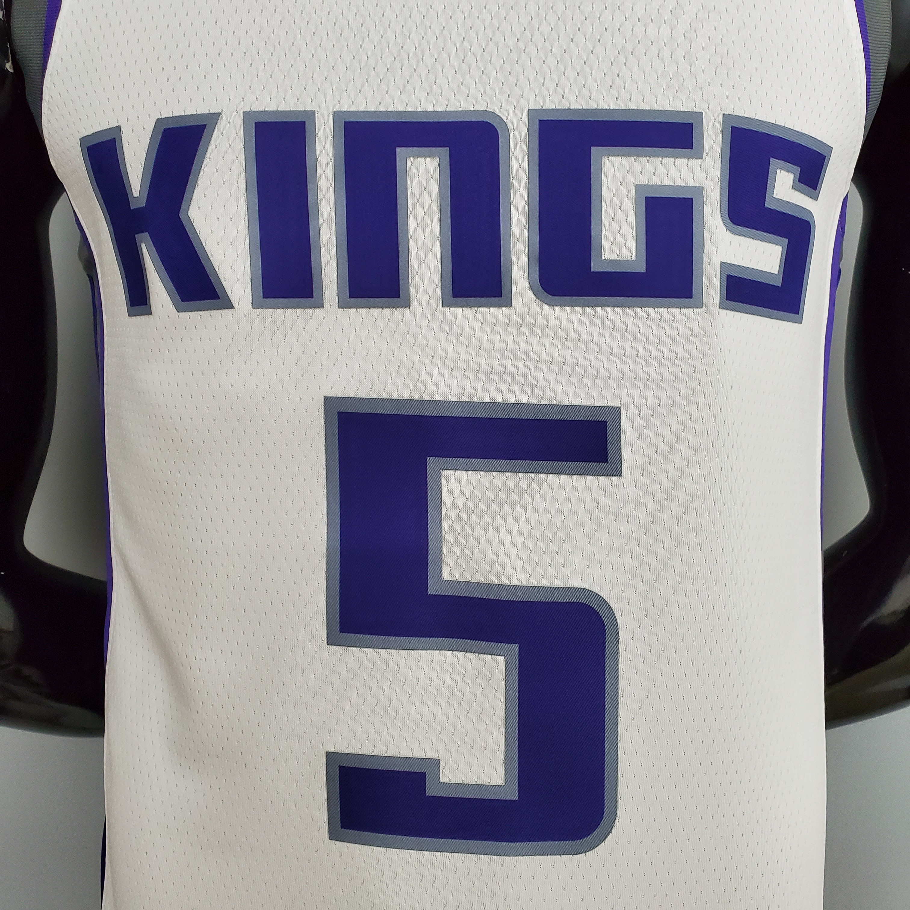De'Aaron Fox Sacramento Kings 75th Anniversary Swingman Jersey White